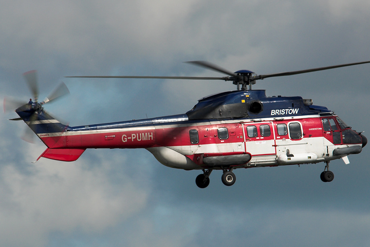 Bristow Helicopters G-PUMH aircraft at Glasgow