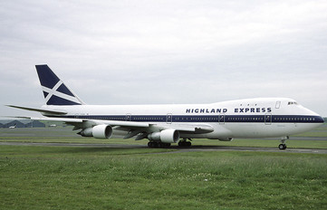 G-HIHO - Highland Express Boeing 747-100