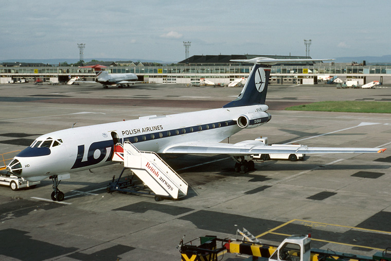 LOT - Polish Airlines SP-LHD aircraft at Manchester