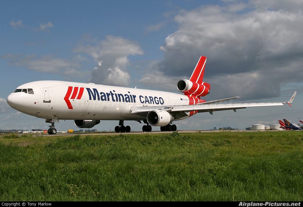 Martinair Cargo PH-MCY aircraft at Amsterdam - Schiphol