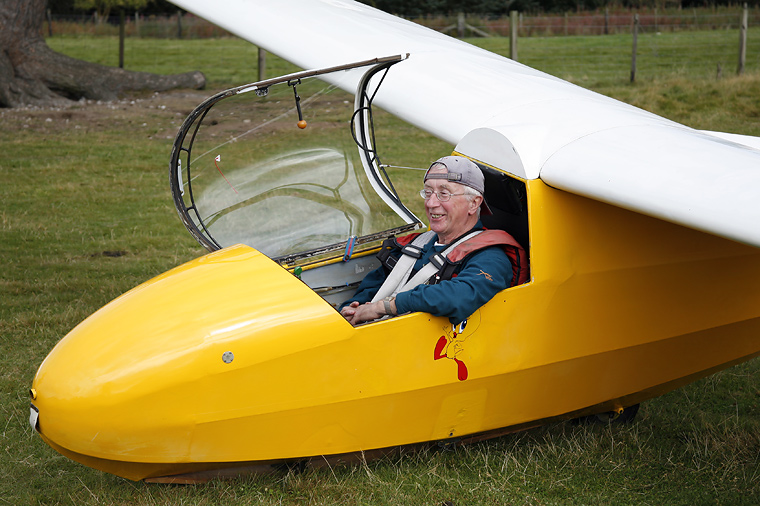 Angus Gliding Club BGA.4003 aircraft at Drumshade