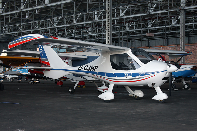 Private G-CJHP aircraft at Perth - Scone
