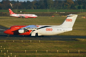OO-TAS - TNT British Aerospace BAe 146-200/Avro RJ85-QT Quiet Trader