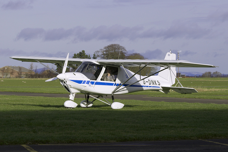 Private G-DNKS aircraft at Perth - Scone