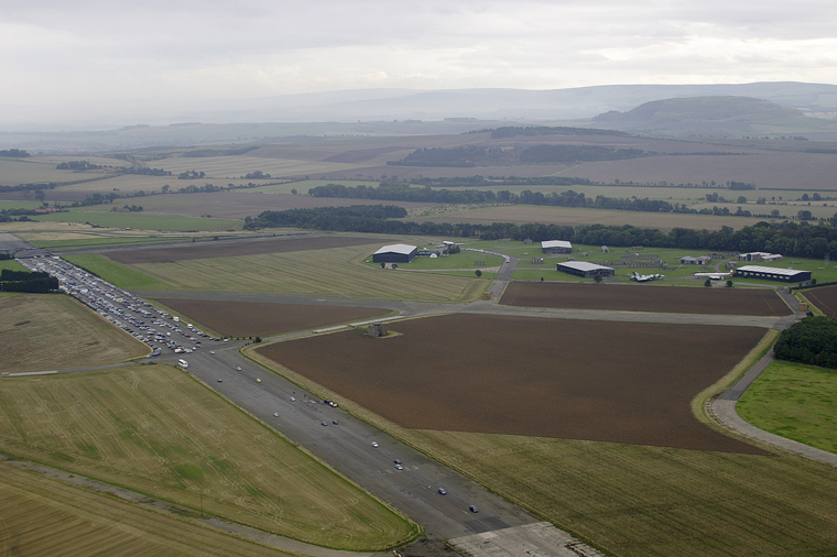 - Airport Overview - aircraft at East Fortune