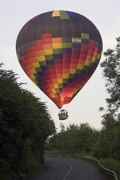 Alba Ballooning G-CCKX aircraft at Off Airport - Scotland