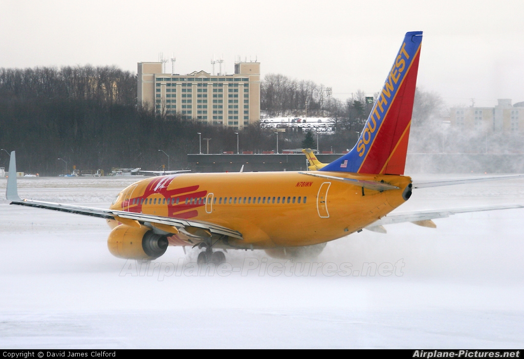 Southwest Airlines N781WN aircraft at Pittsburgh "Greater Pittsburgh" Intl