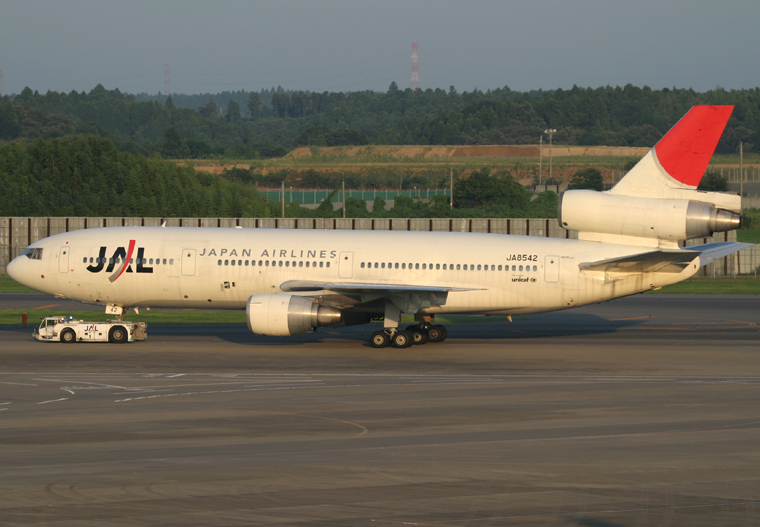JA8542 - JAL - Japan Airlines McDonnell Douglas DC-10 at Tokyo - Narita
