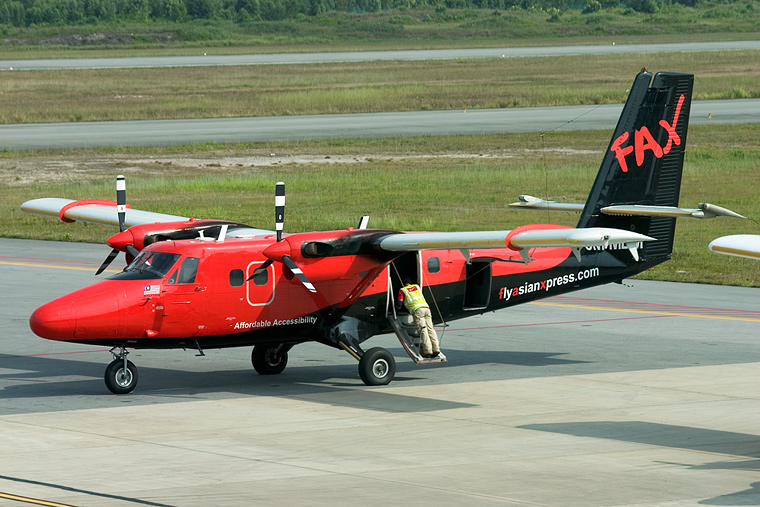 Fly Asian Xpress - FAX 9M-MDM aircraft at Miri