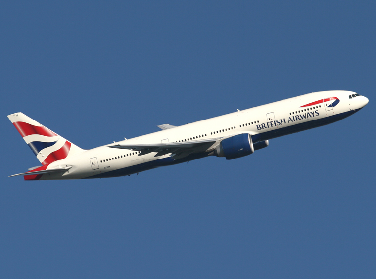 British Airways G-VIIX aircraft at London - Heathrow