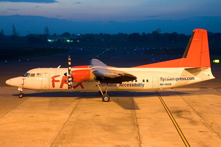 Fly Asian Xpress - FAX 9M-MGB aircraft at Miri