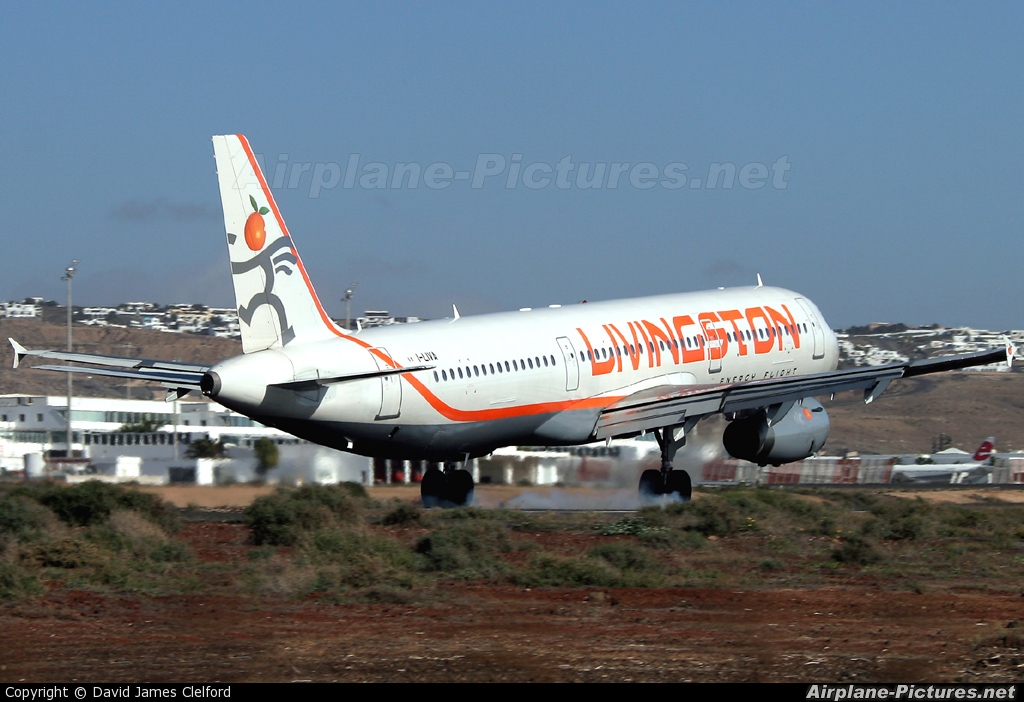 Livingston Energy Flight I-LIVA aircraft at Lanzarote - Arrecife