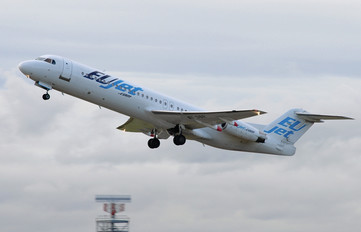 EI-DBR - EUjet Fokker 100