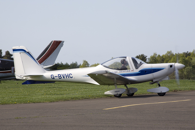 Tayside Aviation G-BVHC aircraft at Perth - Scone
