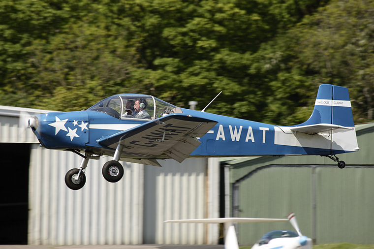 Private G-AWAT aircraft at Fife - Glenrothes