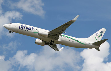 5A-DMG - Buraq Air Boeing 737-800