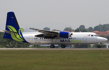 9M-MGA - MASWings Fokker 50