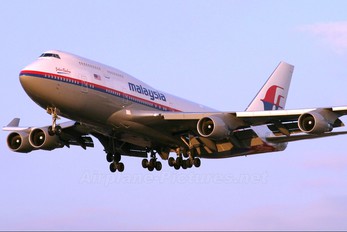 9M-MPK - Malaysia Airlines Boeing 747-400