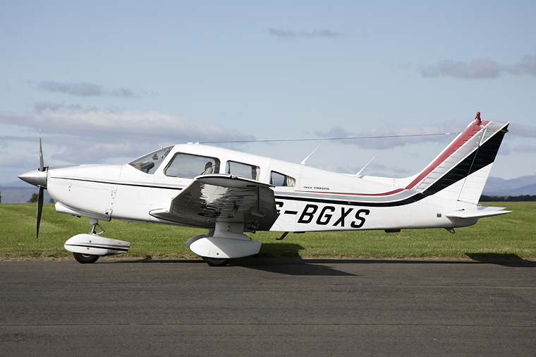 Private G-BGXS aircraft at Perth - Scone