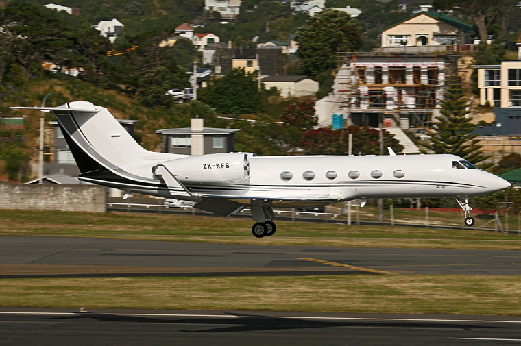 Air National Corporate ZK-KFB aircraft at Wellington Intl