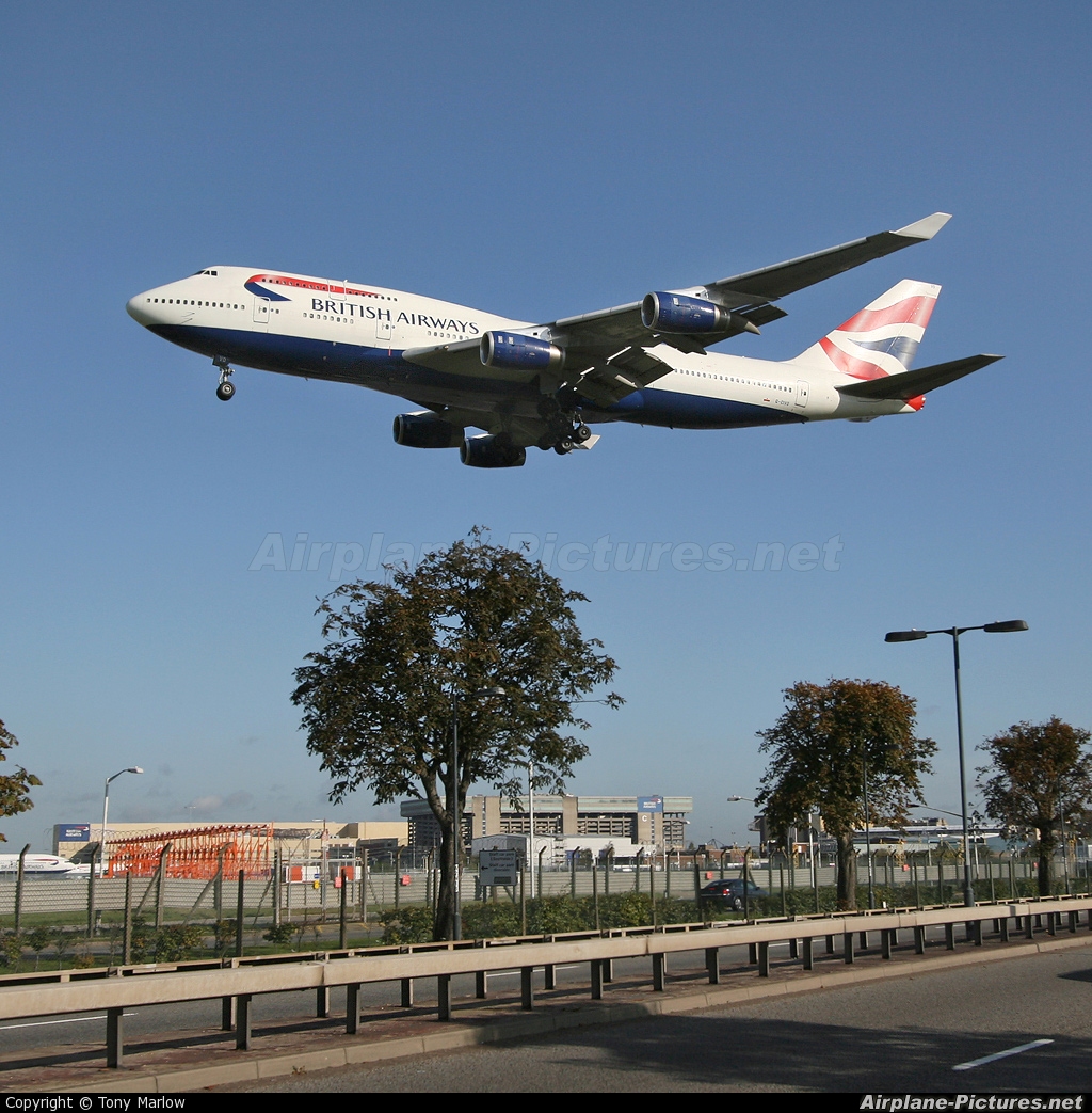 British Airways G-CIVO aircraft at London - Heathrow