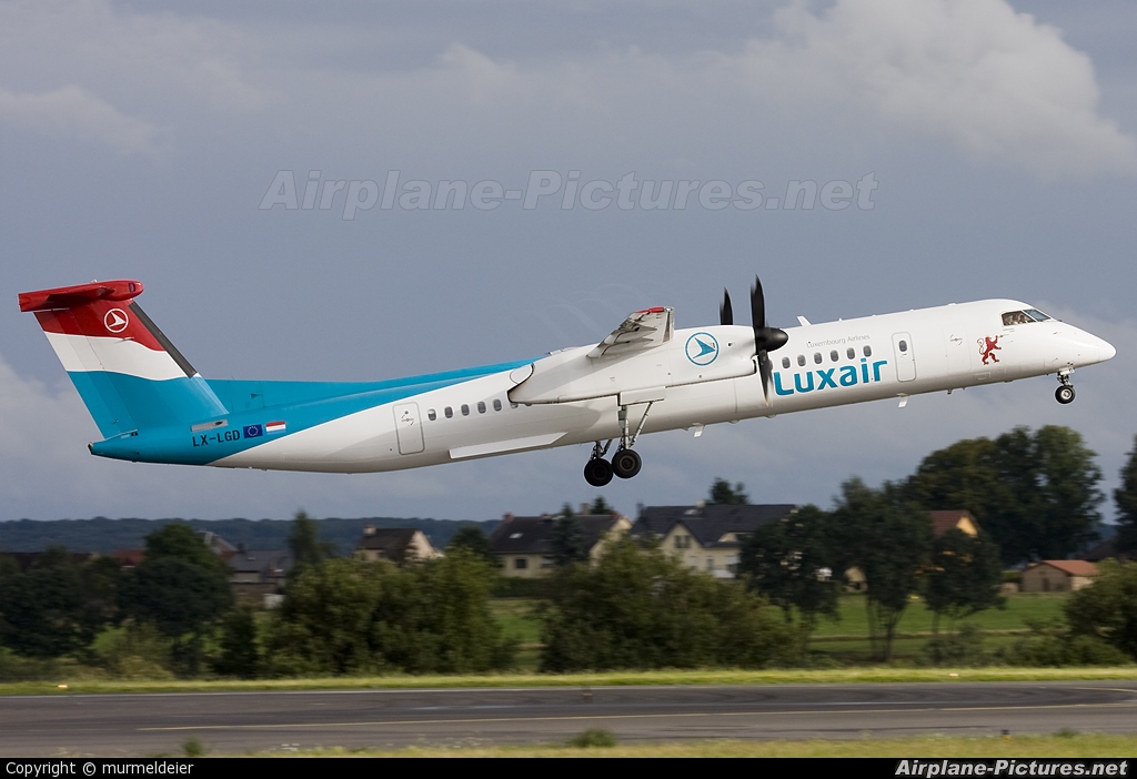 Luxair LX-LGD aircraft at Luxembourg - Findel