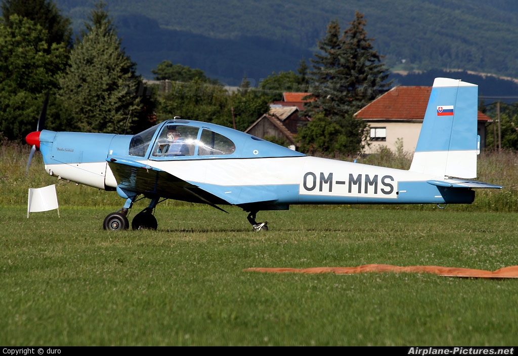 Slovensky Narodny Aeroklub OM-MMS aircraft at Očová