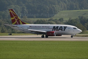 Z3-AAH - Macedonian Airlines Boeing 737-500