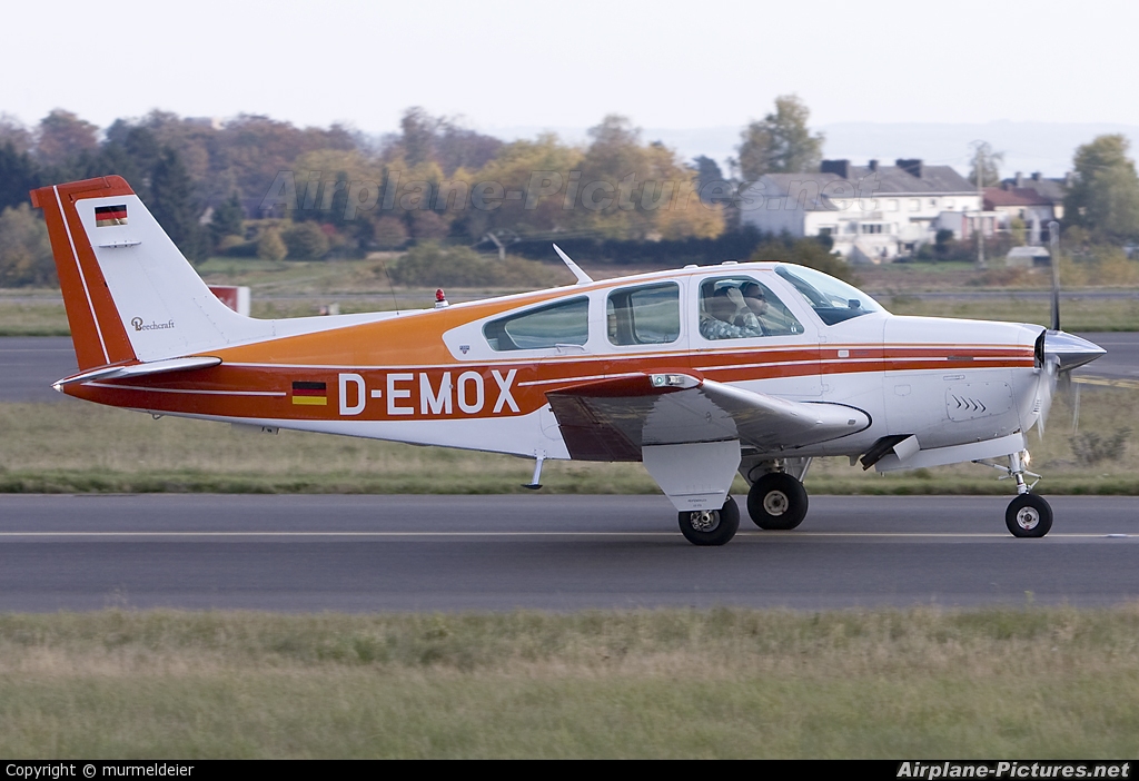 Private D-EMOX aircraft at Luxembourg - Findel