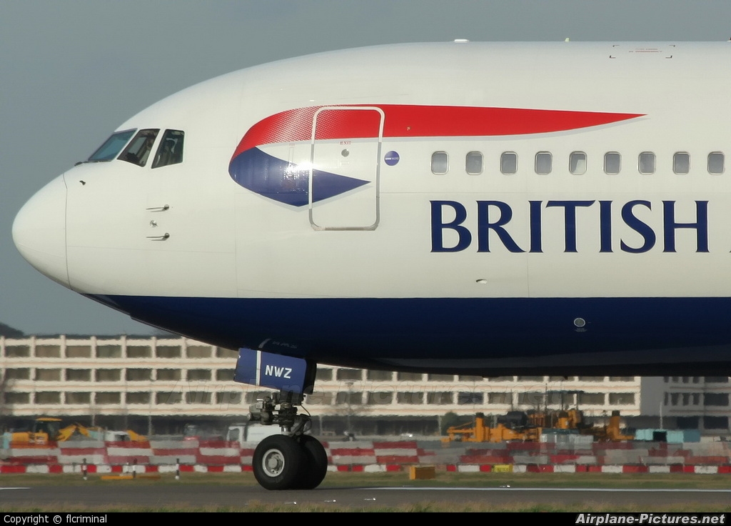 British Airways G-BNWZ aircraft at London - Heathrow