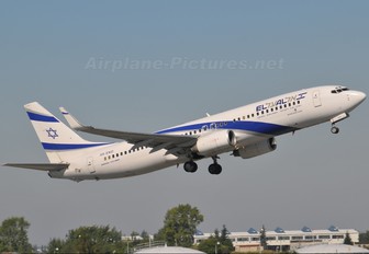 4X-EKO - El Al Israel Airlines Boeing 737-800