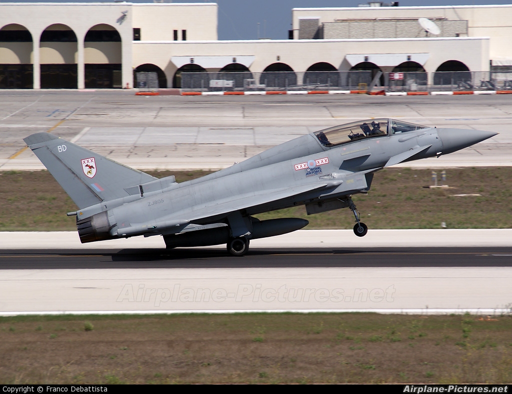 Royal Air Force ZJ805 aircraft at Malta Intl