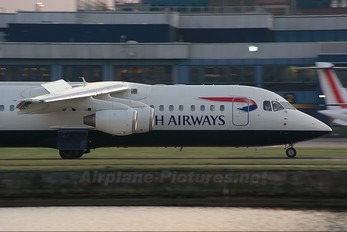 G-BZAV - British Airways British Aerospace BAe 146-300/Avro RJ100