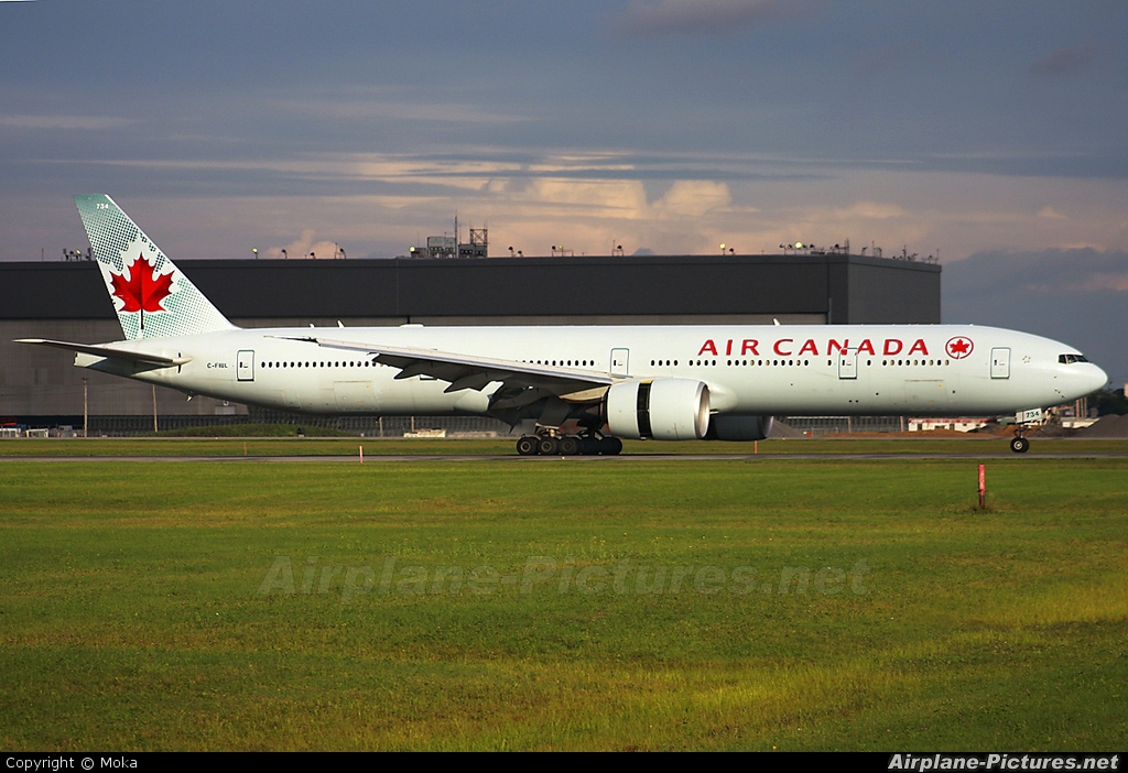 Air Canada C-FIUL aircraft at Montreal - Pierre Elliott Trudeau Intl, QC