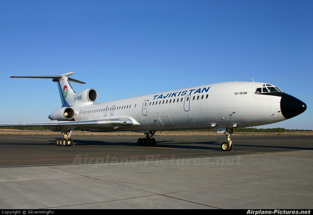 Tajikistan Airlines EY-85651 aircraft at Sharjah Intl