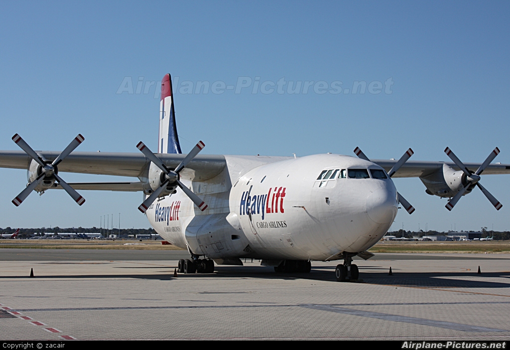 HeavyLift Cargo Airlines RP-C8020 aircraft at Perth, WA