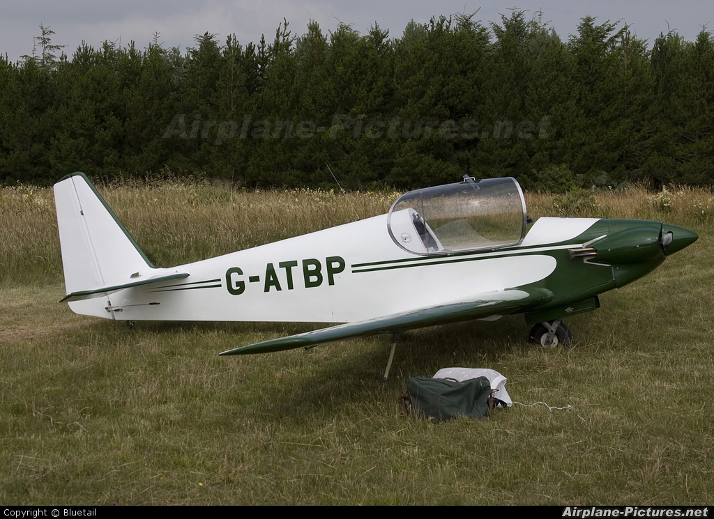 Private G-ATBP aircraft at Dornoch