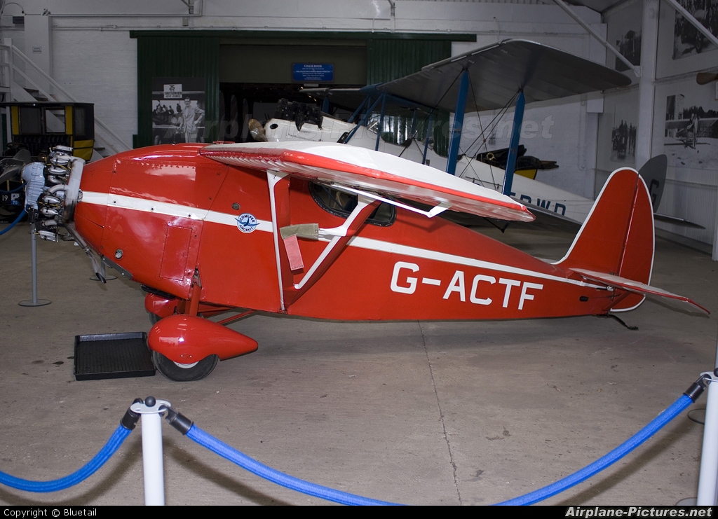 The Shuttleworth Collection G-ACTF aircraft at Old Warden