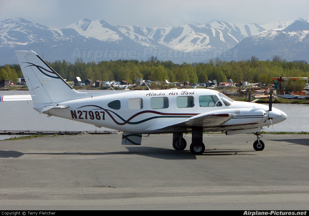 Alaska Air Taxi N27987 aircraft at Anchorage - Lake Hood
