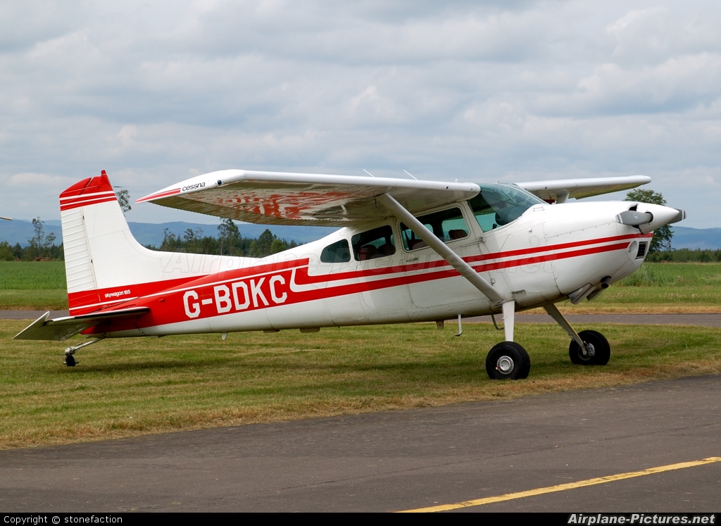 Private G-BDKC aircraft at Perth - Scone