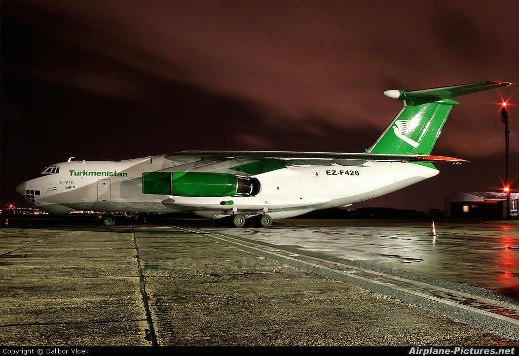 Turkmenistan Airlines EZ-F426 aircraft at Brno - Tuřany