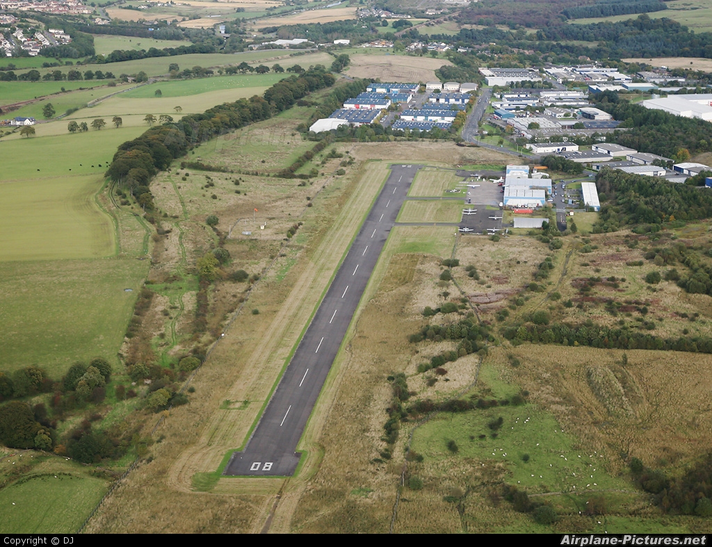 - Airport Overview - aircraft at Cumbernauld