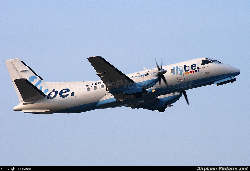 FlyBe - Loganair G-LGNJ aircraft at Belfast City - George Best