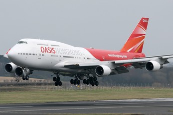 B-LFA - Oasis Hong Kong Airlines Boeing 747-400