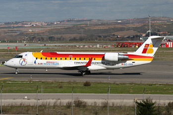 EC-IVH - Air Nostrum - Iberia Regional Canadair CL-600 CRJ-200