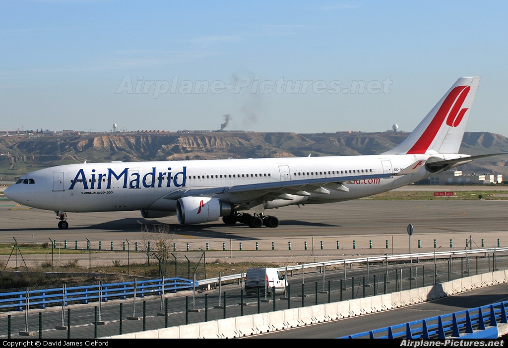Air Madrid EC-IYN aircraft at Madrid - Barajas