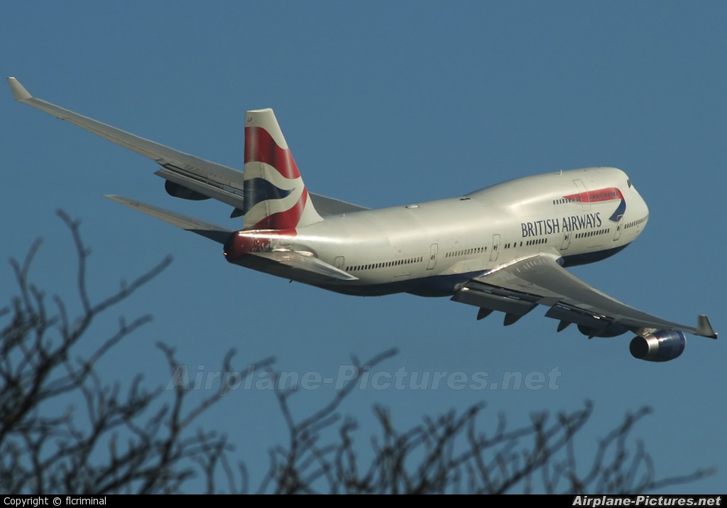 British Airways G-CIVO aircraft at London - Heathrow