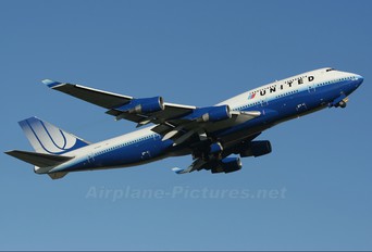 N174UA - United Airlines Boeing 747-400