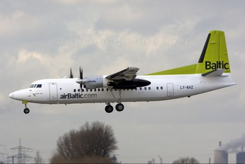 LY-BAZ - Air Baltic Fokker 50