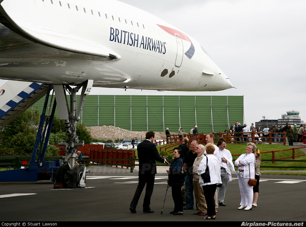 British Airways G-BOAC aircraft at Manchester